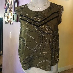 Abercrombie Tank Blouse